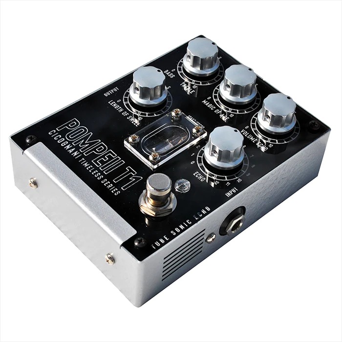 Cicognani Engineering Pompeii T1 Tube Sonic Echo Timeless - Reverb, delay & echo effect pedal - Variation 2