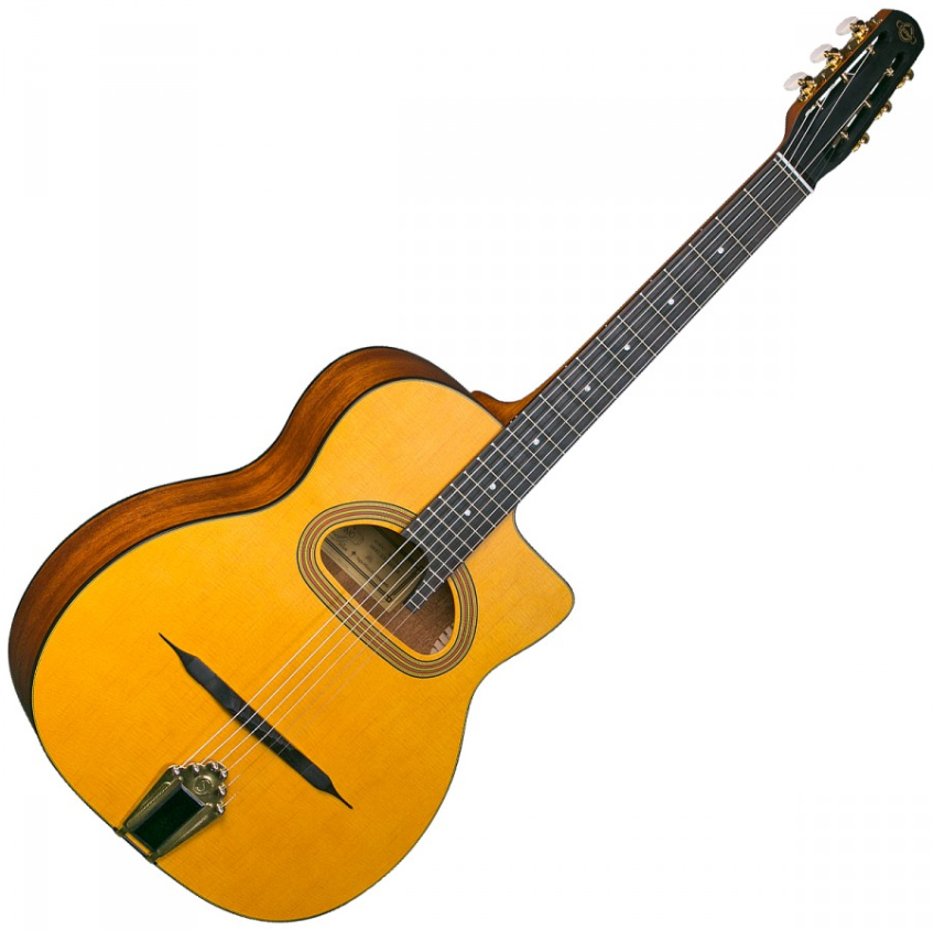 Occurrence Habitat Mediterranean Sea Cigano GJ-0 - natural satin Gypsy guitar