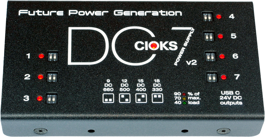 Cioks Dc7 V2 - Pedal power supply - Main picture