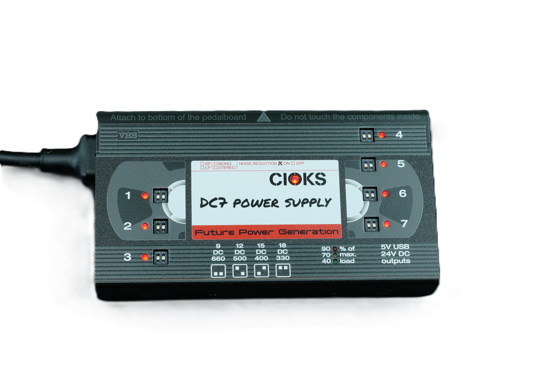 Cioks Dc7 Vhs Limited Edition - Pedal power supply - Variation 1