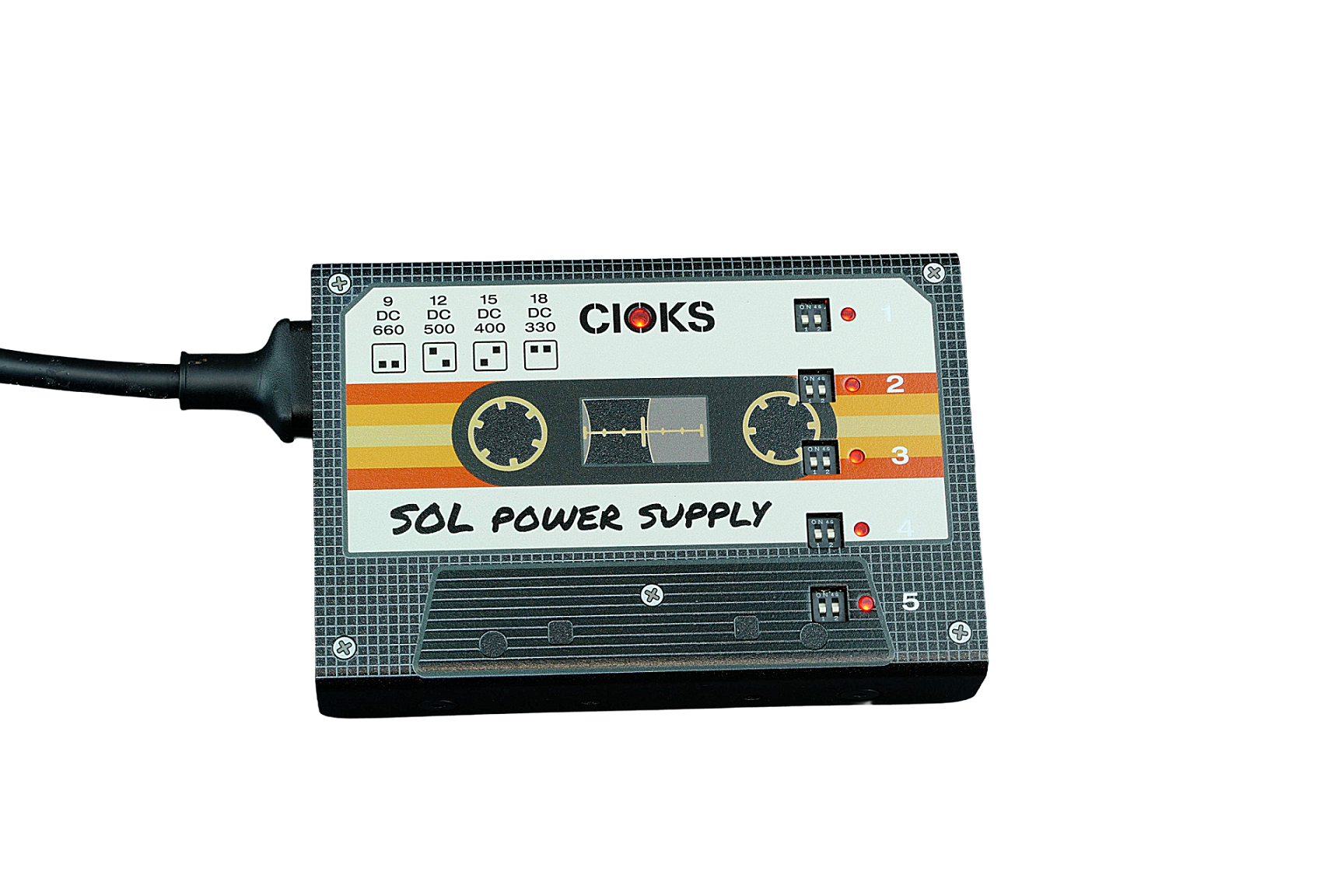 Cioks Sol Cassette Limited Edition Power Supply - Pedal power supply - Variation 1