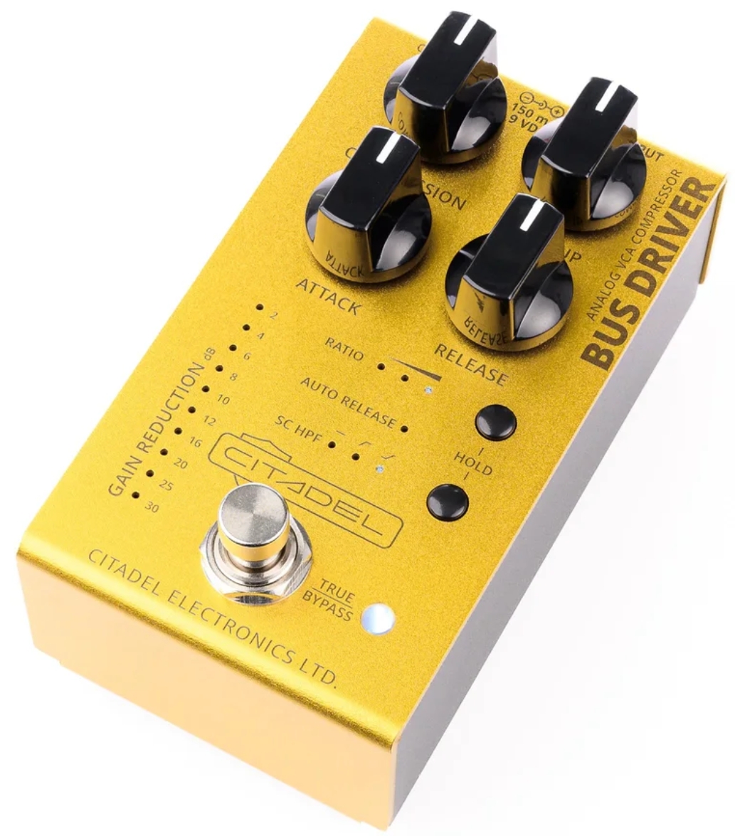 Citadel Electronics Ltd Bus Driver Analog Vca Compressor - Compressor, sustain & noise gate effect pedal - Variation 1
