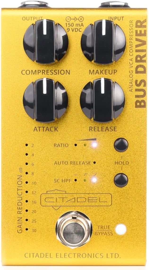 Citadel Electronics Ltd Bus Driver Analog Vca Compressor - Compressor, sustain & noise gate effect pedal - Main picture