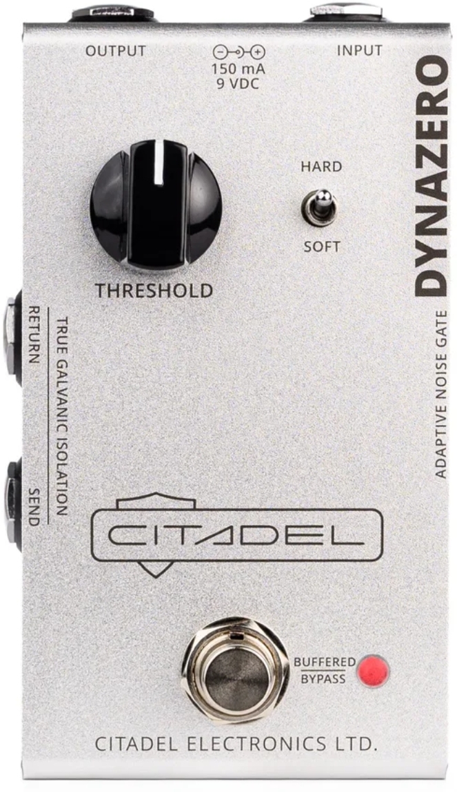 Citadel Electronics Ltd Dynazero Adaptative Noise Gate - Compressor, sustain & noise gate effect pedal - Main picture