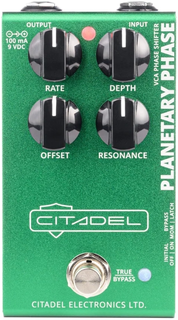 Citadel Electronics Ltd Planetary Phase - Modulation, chorus, flanger, phaser & tremolo effect pedal - Main picture
