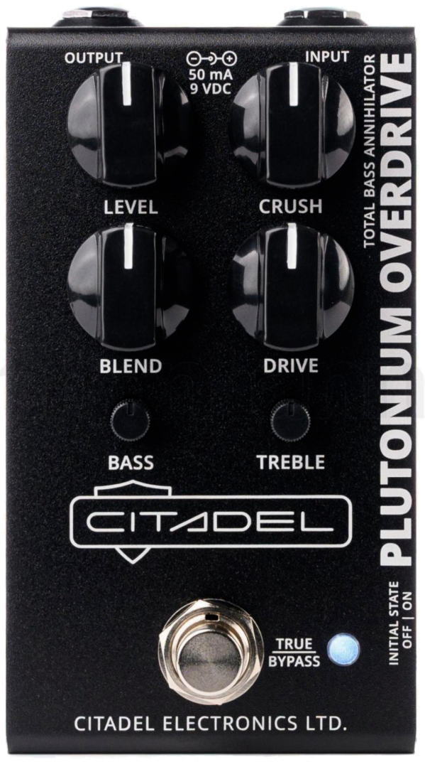 Citadel Electronics Ltd Plutonium Overdrive - Overdrive, distortion & fuzz effect pedal - Main picture