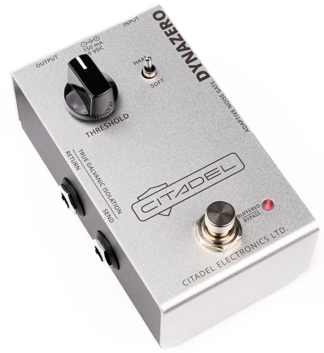 Citadel Electronics Ltd Dynazero Adaptative Noise Gate - Compressor, sustain & noise gate effect pedal - Variation 1