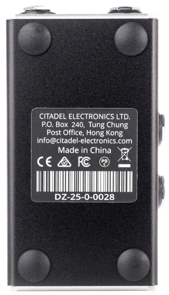 Citadel Electronics Ltd Dynazero Adaptative Noise Gate - Compressor, sustain & noise gate effect pedal - Variation 3