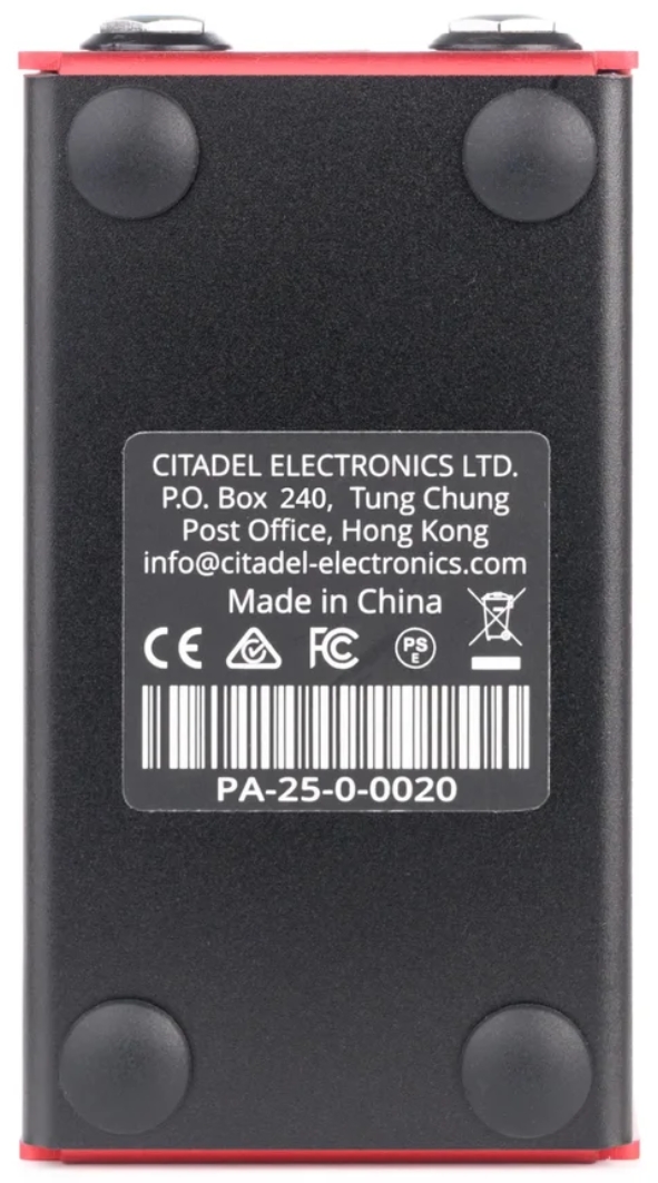 Citadel Electronics Ltd Particle Drive Overdrive - Overdrive, distortion & fuzz effect pedal - Variation 3