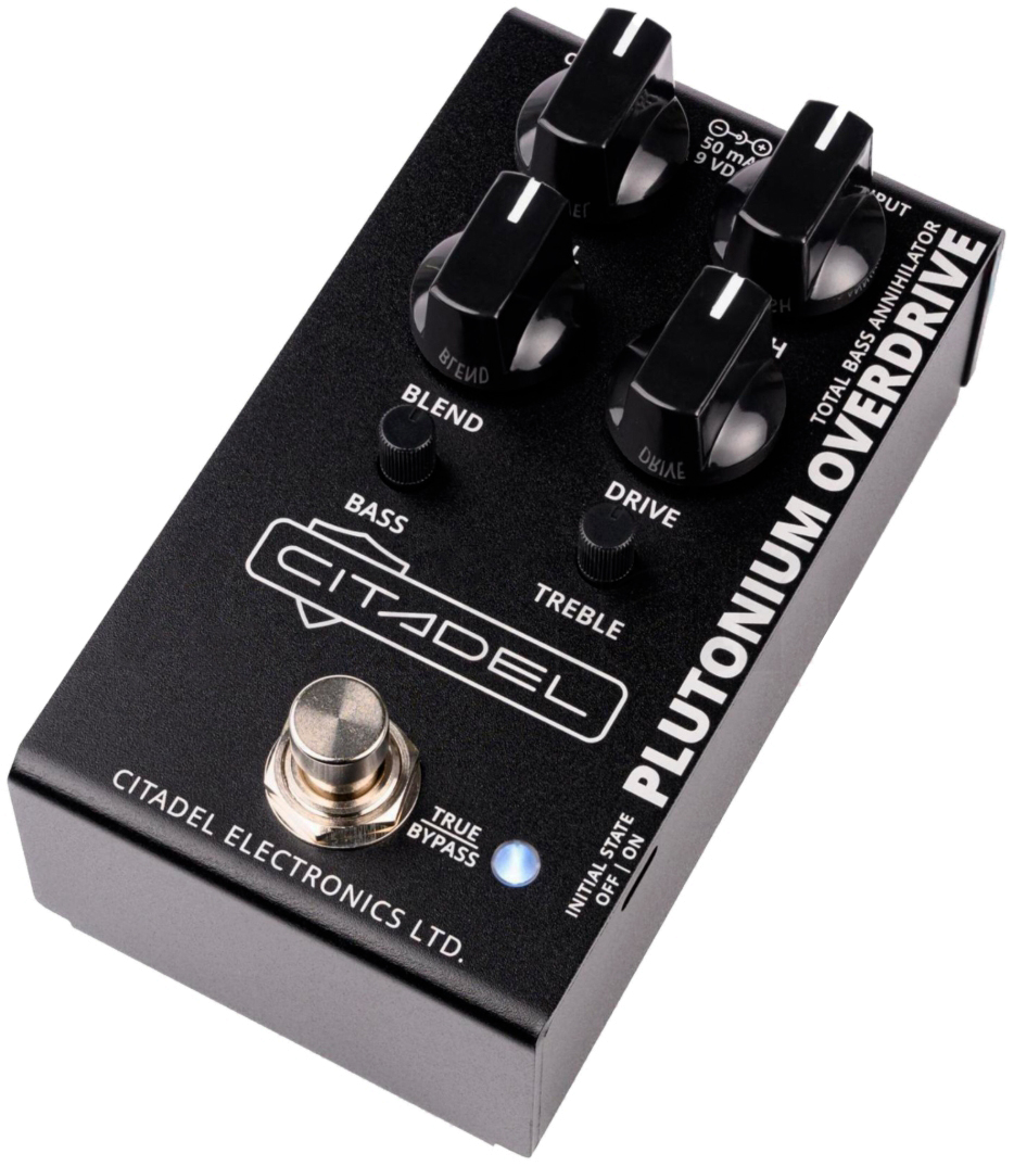 Citadel Electronics Ltd Plutonium Overdrive - Overdrive, distortion & fuzz effect pedal - Variation 1