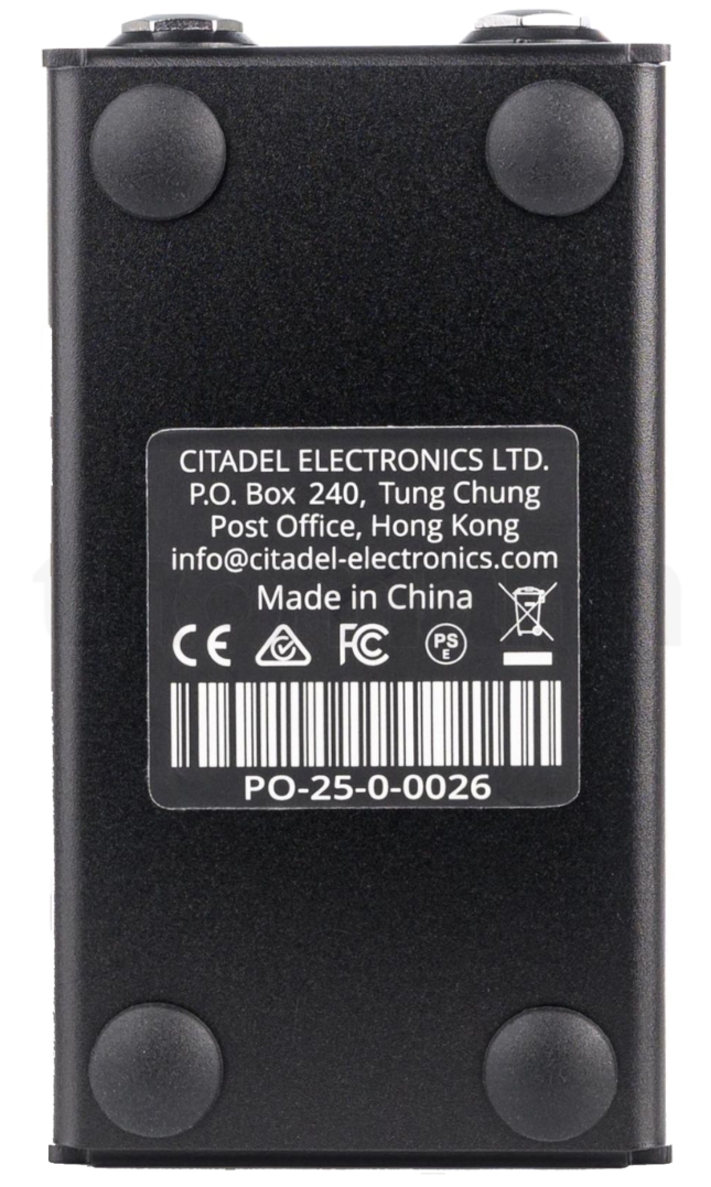 Citadel Electronics Ltd Plutonium Overdrive - Overdrive, distortion & fuzz effect pedal - Variation 3