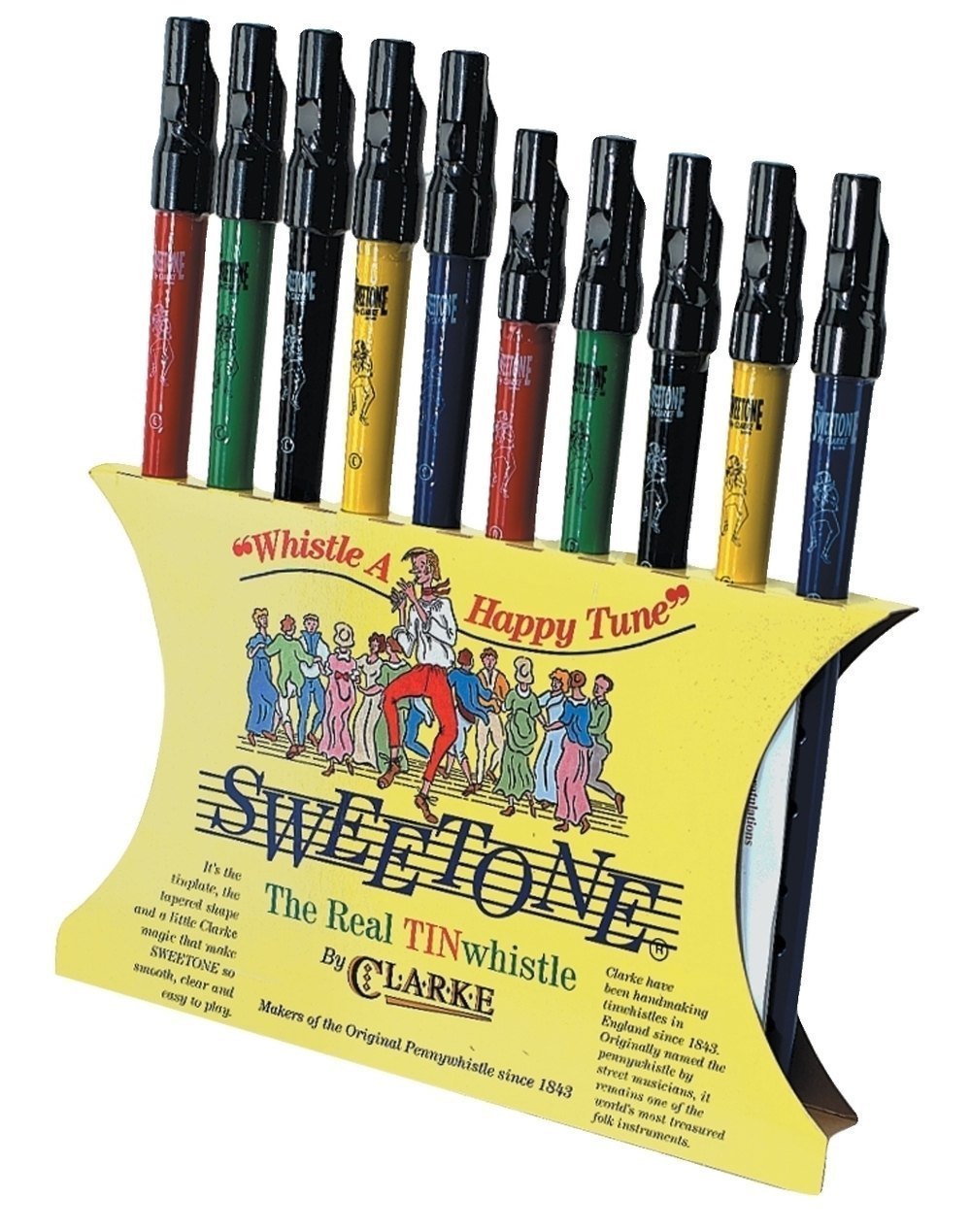 Clarke Sweetone Whistle A Happy Tune - RÉ / D -  - Variation 1