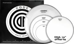 Drumhead set Code drumheads Full Pack GENERATOR Sablée 10/12/14/20 + 14