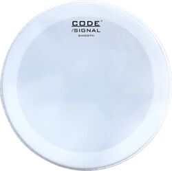 Bass drum drumhead Code drumheads Signal Smooth 22