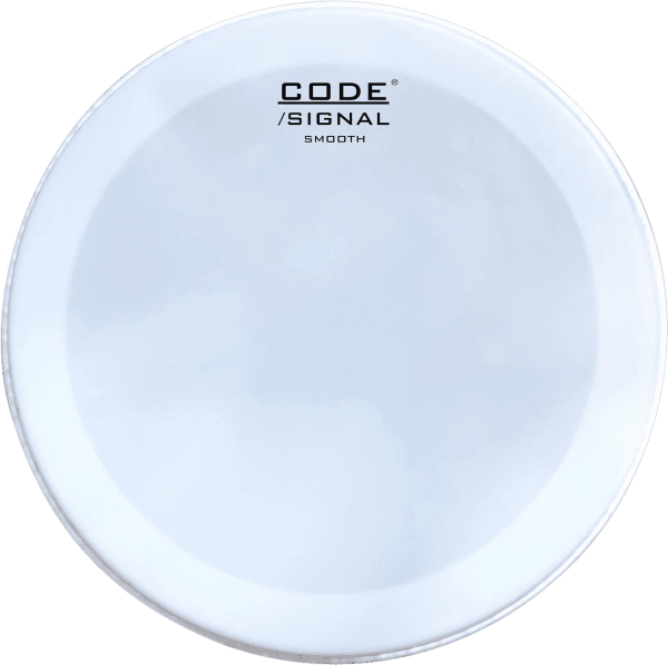 Bass drum drumhead Code drumheads Signal Smooth 22