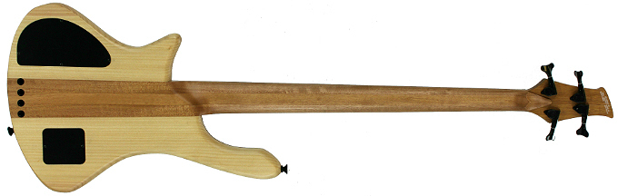 Cole Clark Ccllb4-bl Llb Bass Active - Natural - Solid body electric bass - Variation 1
