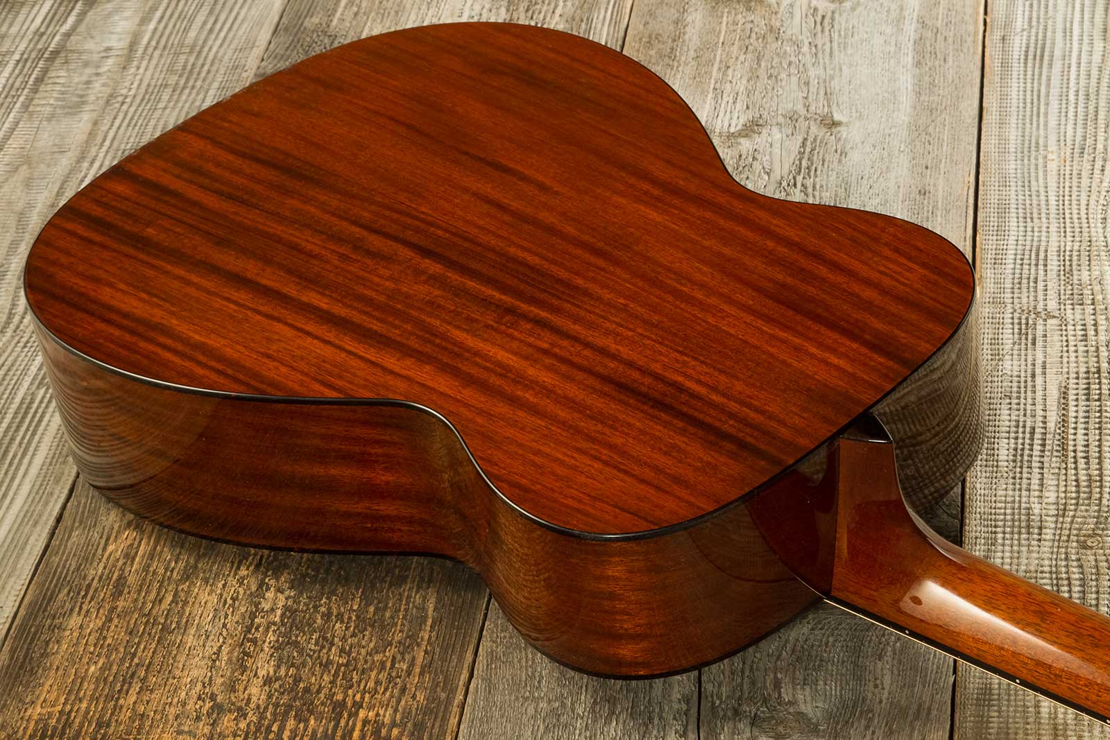 Collings 001 14-fret Traditional Grand Concert Epicea Acajou Eb #34443 - Natural - Folk guitar - Variation 6