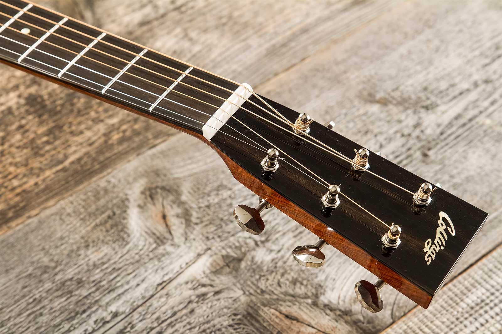 Collings 001 14-fret Traditional Grand Concert Epicea Acajou Eb #34443 - Natural - Folk guitar - Variation 7