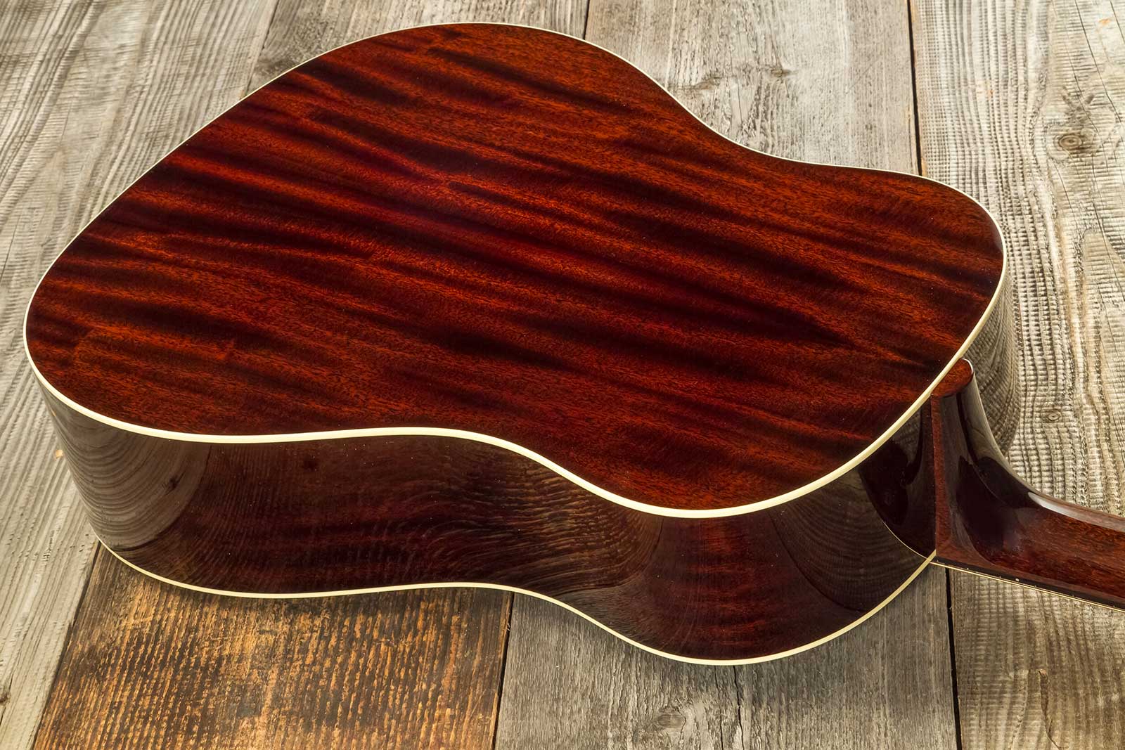 Collings Cj-45 T Traditional Dreadnought Epicea Acajou Rw #34450 - Sunburst - Folk guitar - Variation 5