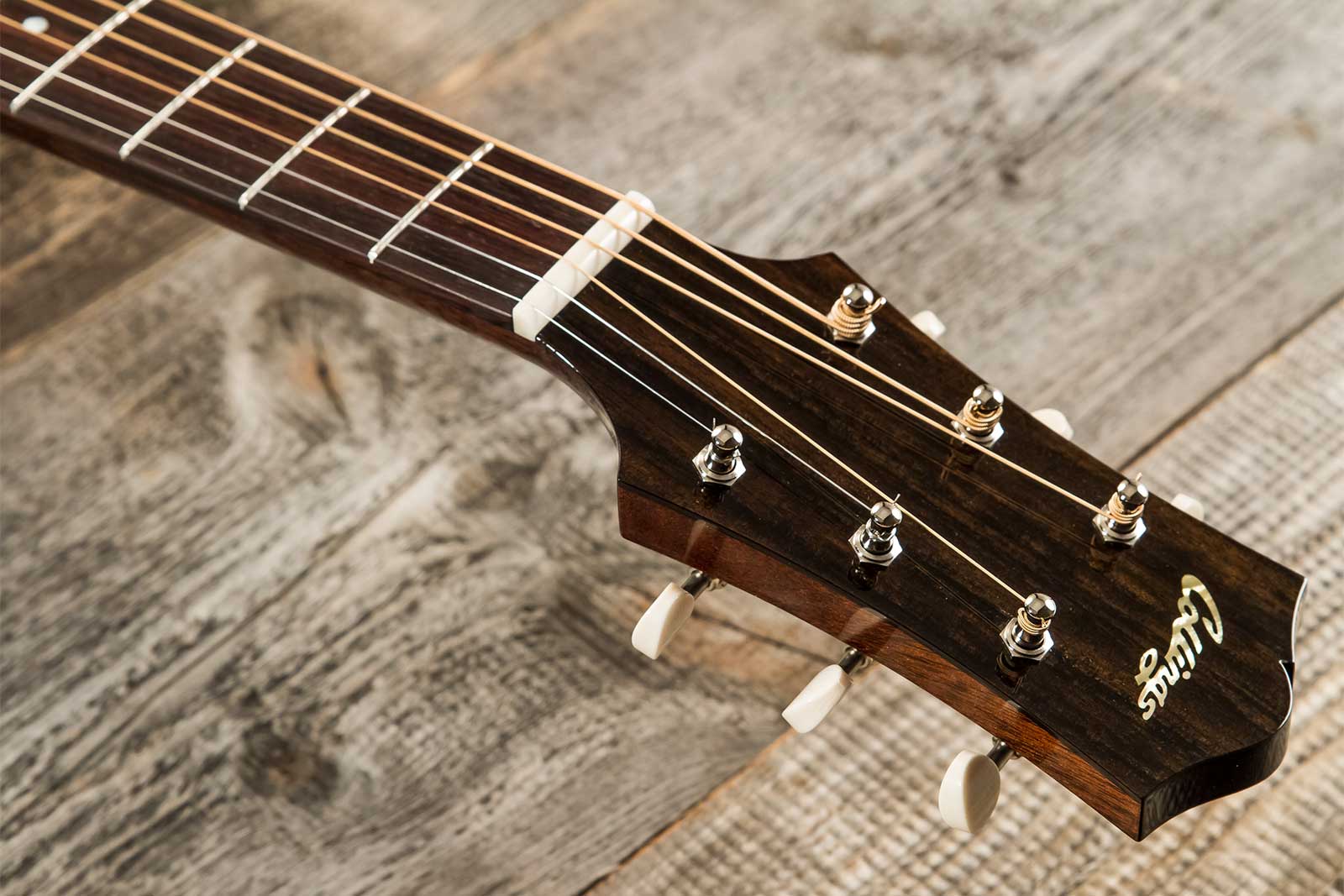 Collings Cj-45 T Traditional Dreadnought Epicea Acajou Rw #34450 - Sunburst - Folk guitar - Variation 7