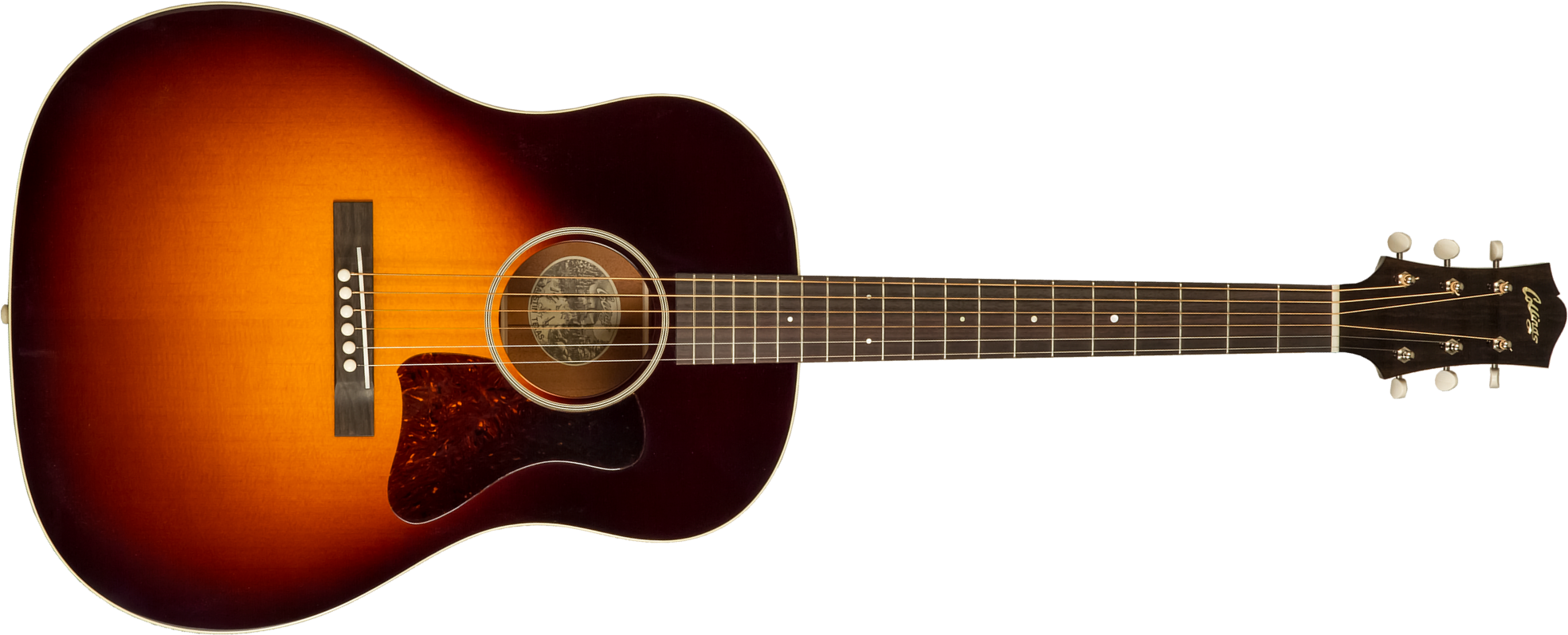 Collings Cj-45 T Traditional Dreadnought Epicea Acajou Rw #34450 - Sunburst - Folk guitar - Main picture