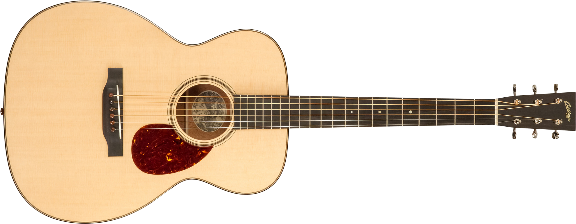 Collings Om1t Traditional Orchestra Model Epicea Acajou Eb #35214 - Natural High Gloss - Folk guitar - Main picture