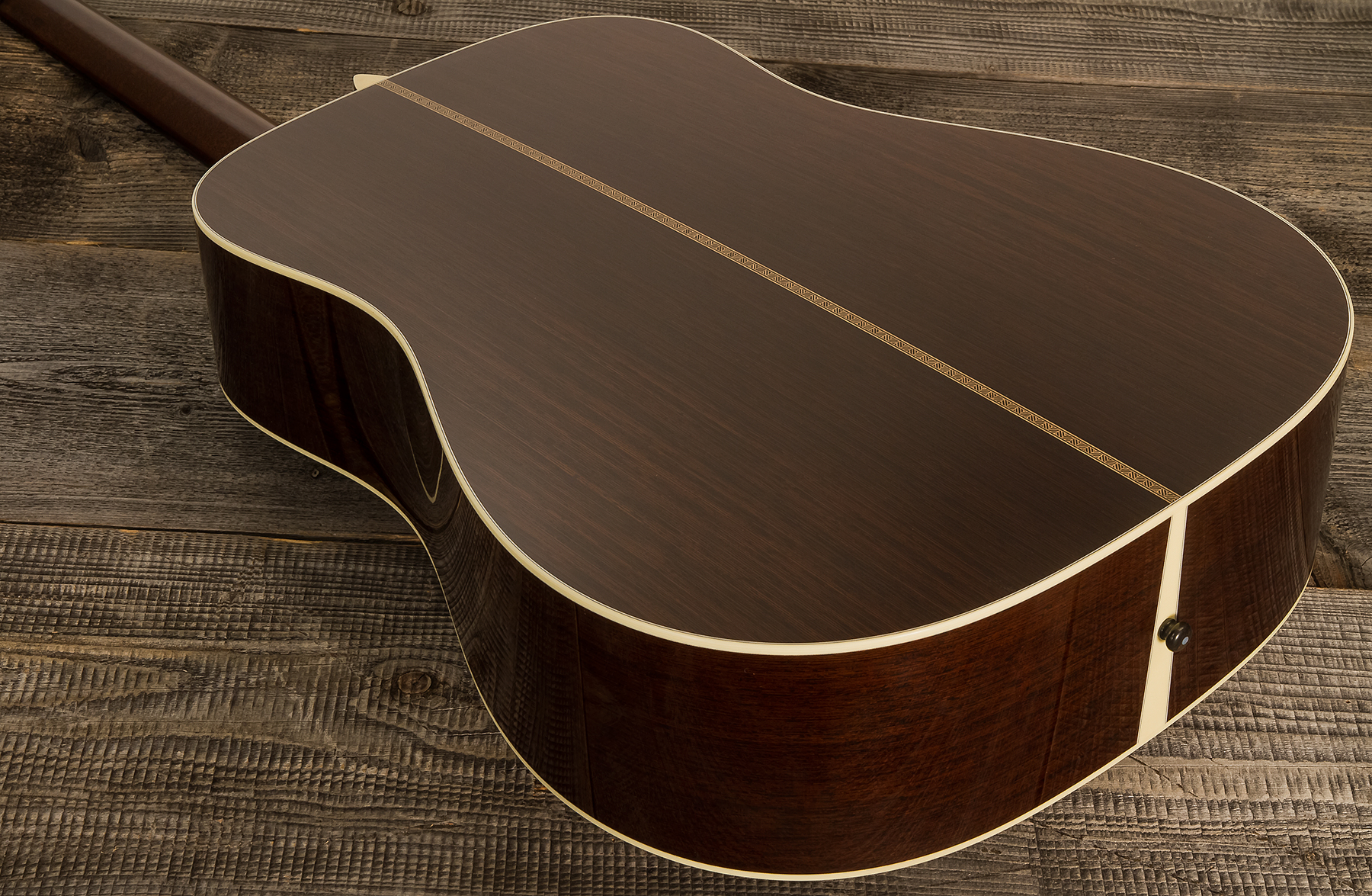 Collings D2h Custom Dreadnought Epicea Wenge Eb Satin Neck Dalmatian Pickguard #32391 - Natural Aged Toner - Acoustic guitar & electro - Variation 2