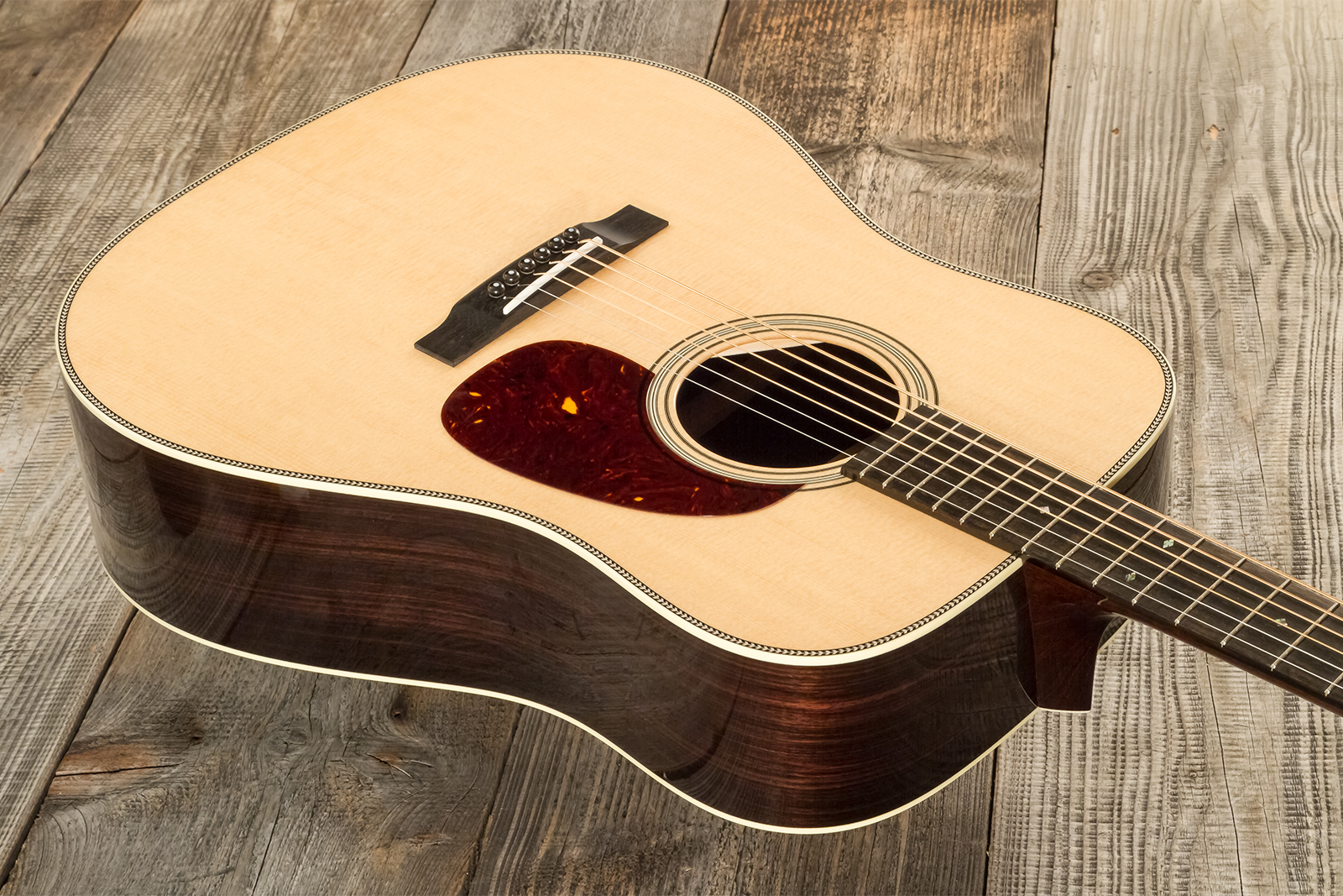 Collings D2h Standard Dreadnought Epicea Palissandre Eb #35203 - Natural High Gloss - Folk guitar - Variation 2