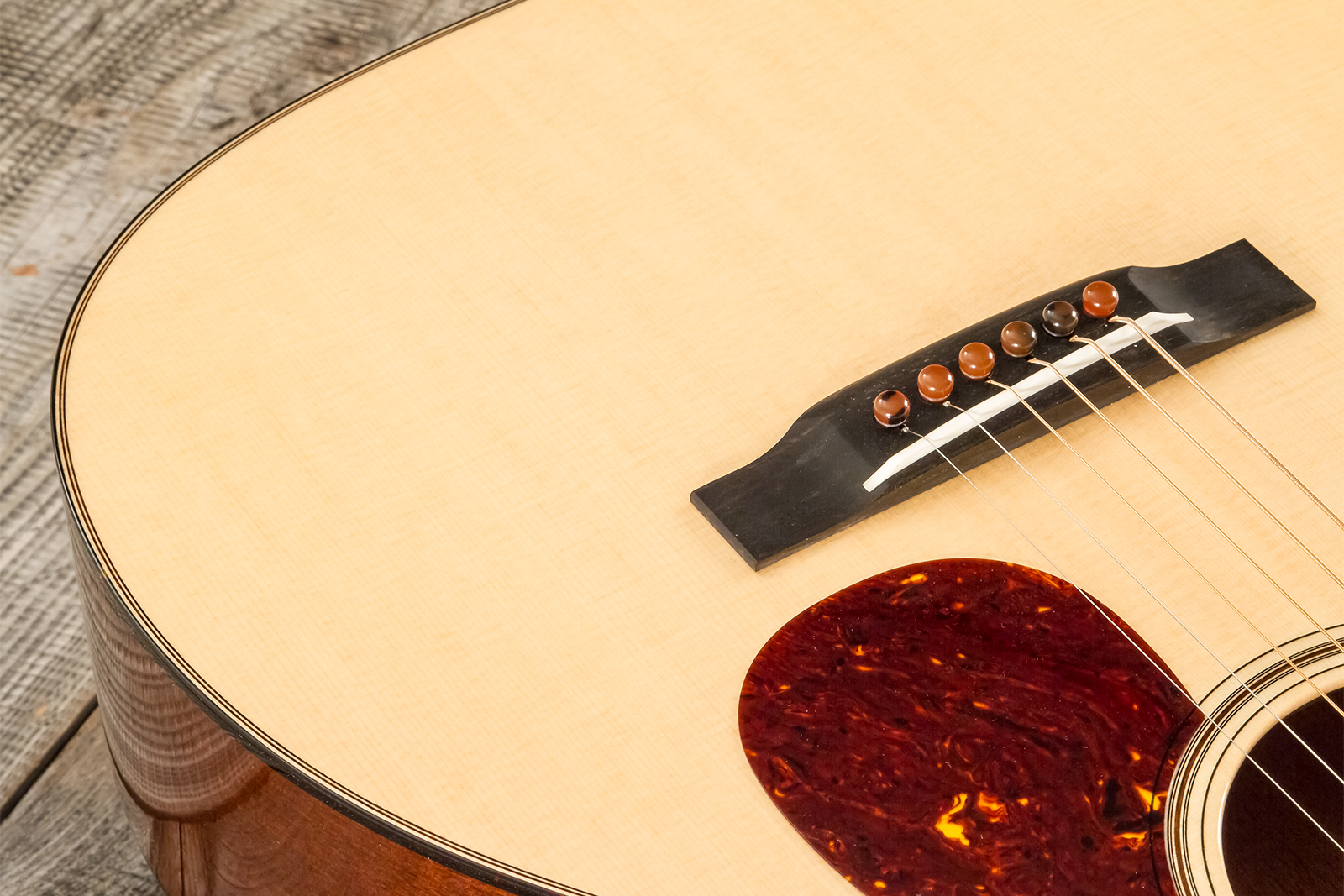 Collings Om1t Traditional Orchestra Model Epicea Acajou Eb #35214 - Natural High Gloss - Folk guitar - Variation 3