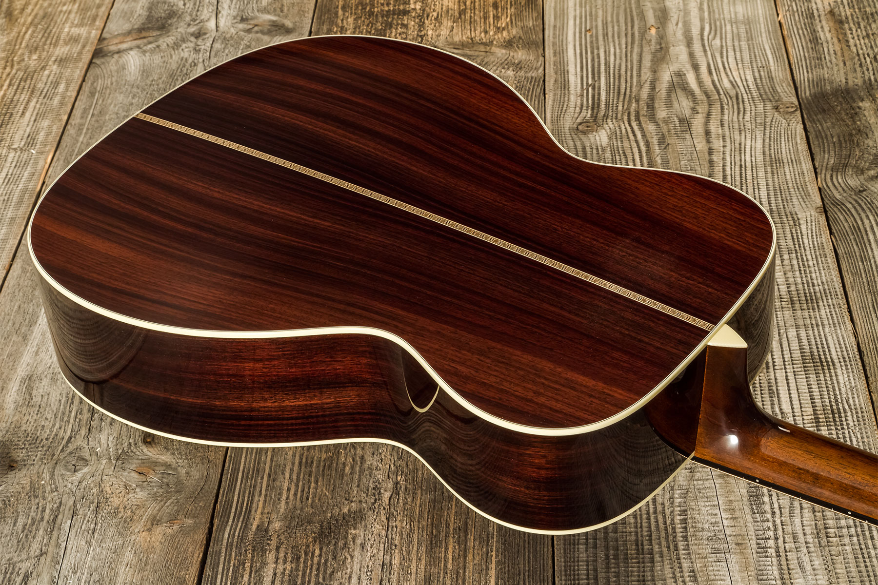 Collings Om2h Ss Orchestra Model Shsc Epicea Palissandre Eb #34819 - Natural High Gloss - Folk guitar - Variation 6