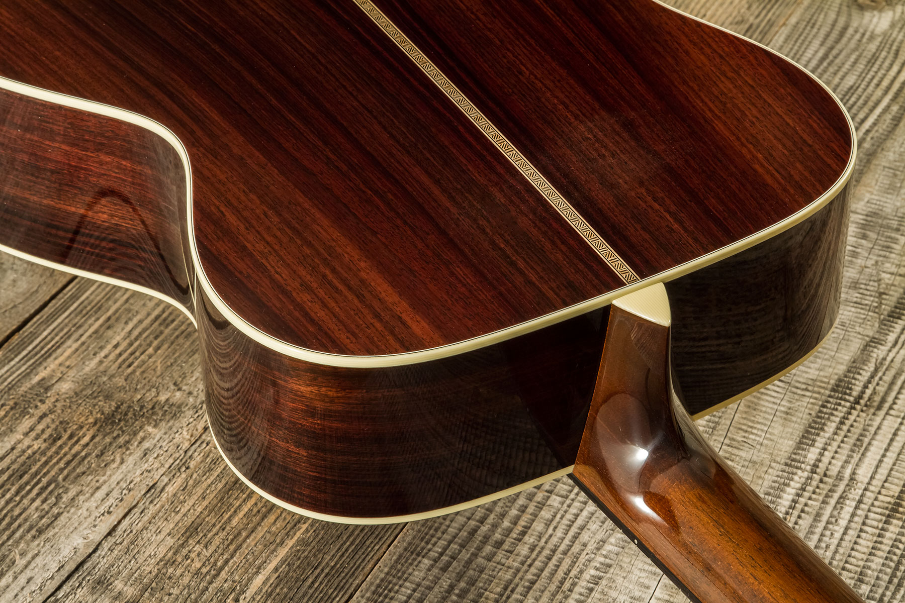Collings Om2h Ss Orchestra Model Shsc Epicea Palissandre Eb #34819 - Natural High Gloss - Folk guitar - Variation 7
