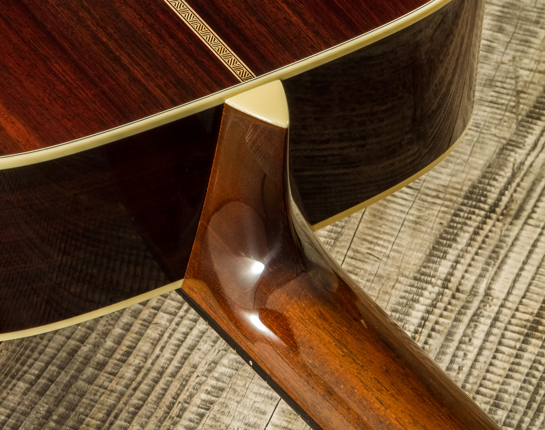 Collings Om2h Ss Orchestra Model Shsc Epicea Palissandre Eb #34819 - Natural High Gloss - Folk guitar - Variation 8