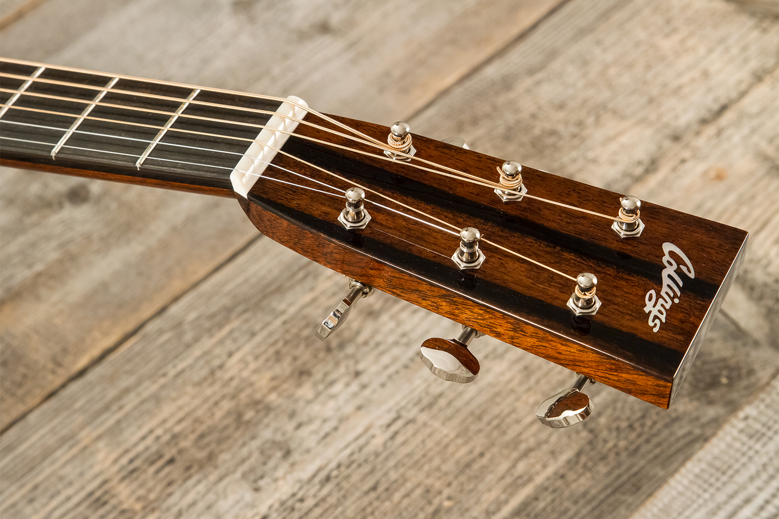 Collings Om2h Standard Orchestra Model Epicea Palissandre Eb #35207 - Natural High Gloss - Folk guitar - Variation 6
