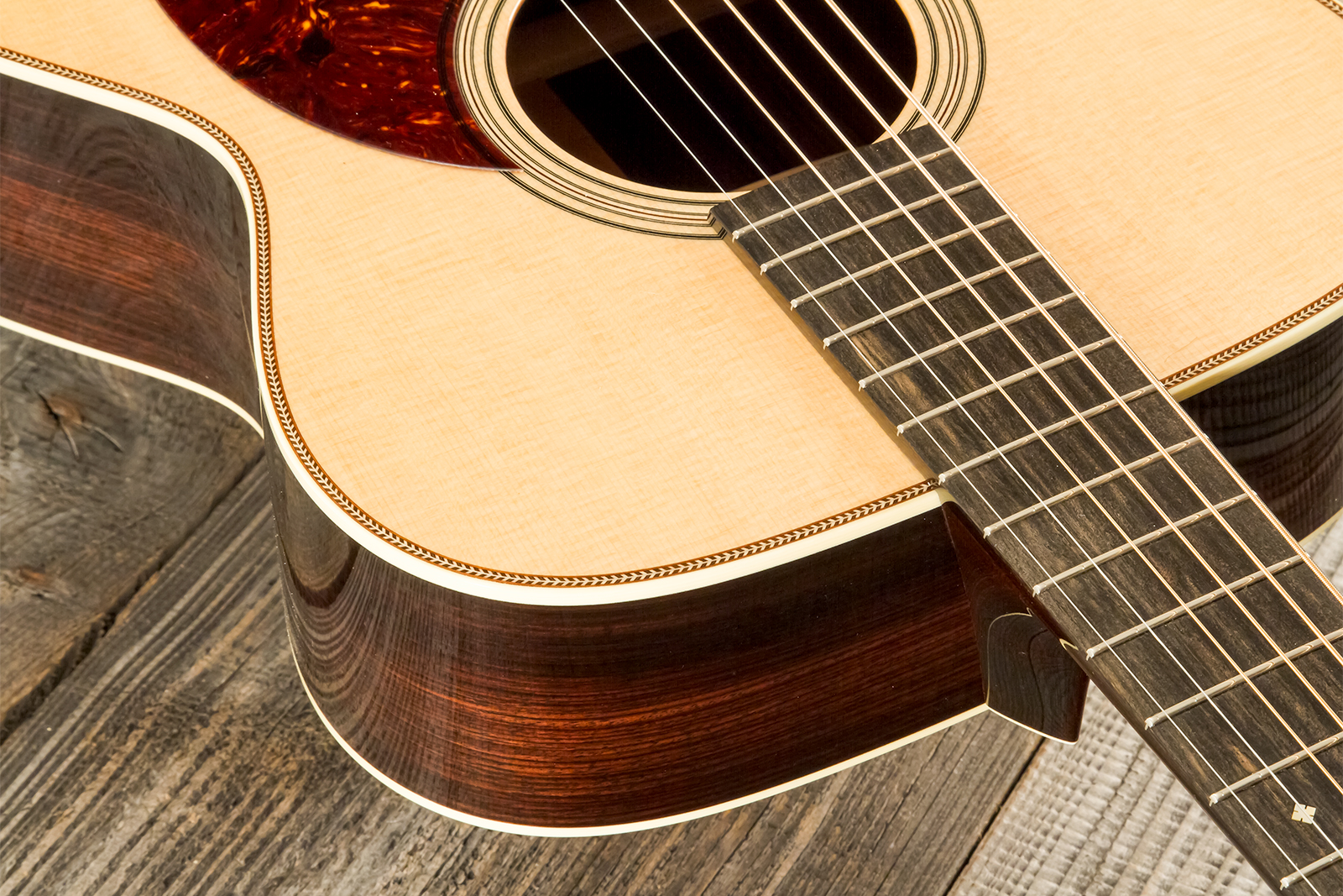 Collings Om2h T Traditional Orchestra Model Epicea Palissandre Eb #35208 - Natural High Gloss - Folk guitar - Variation 4