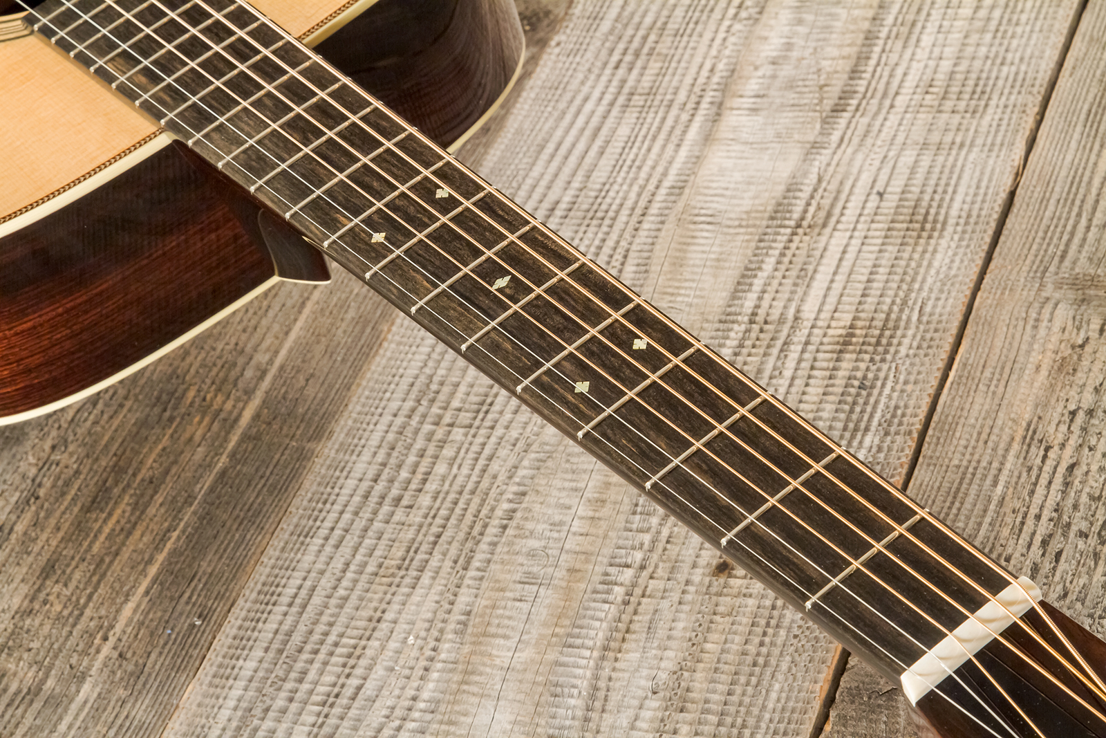 Collings Om2h T Traditional Orchestra Model Epicea Palissandre Eb #35208 - Natural High Gloss - Folk guitar - Variation 5