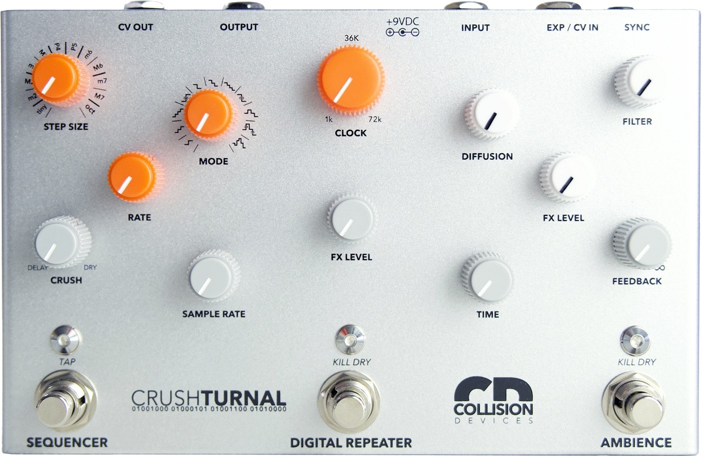 Collision Devices Crushturnal Reverb - Reverb, delay & echo effect pedal - Main picture