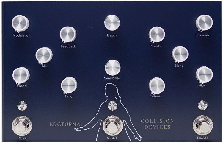 Collision Devices Nocturnal Reverb Shimmer - Reverb, delay & echo effect pedal - Main picture