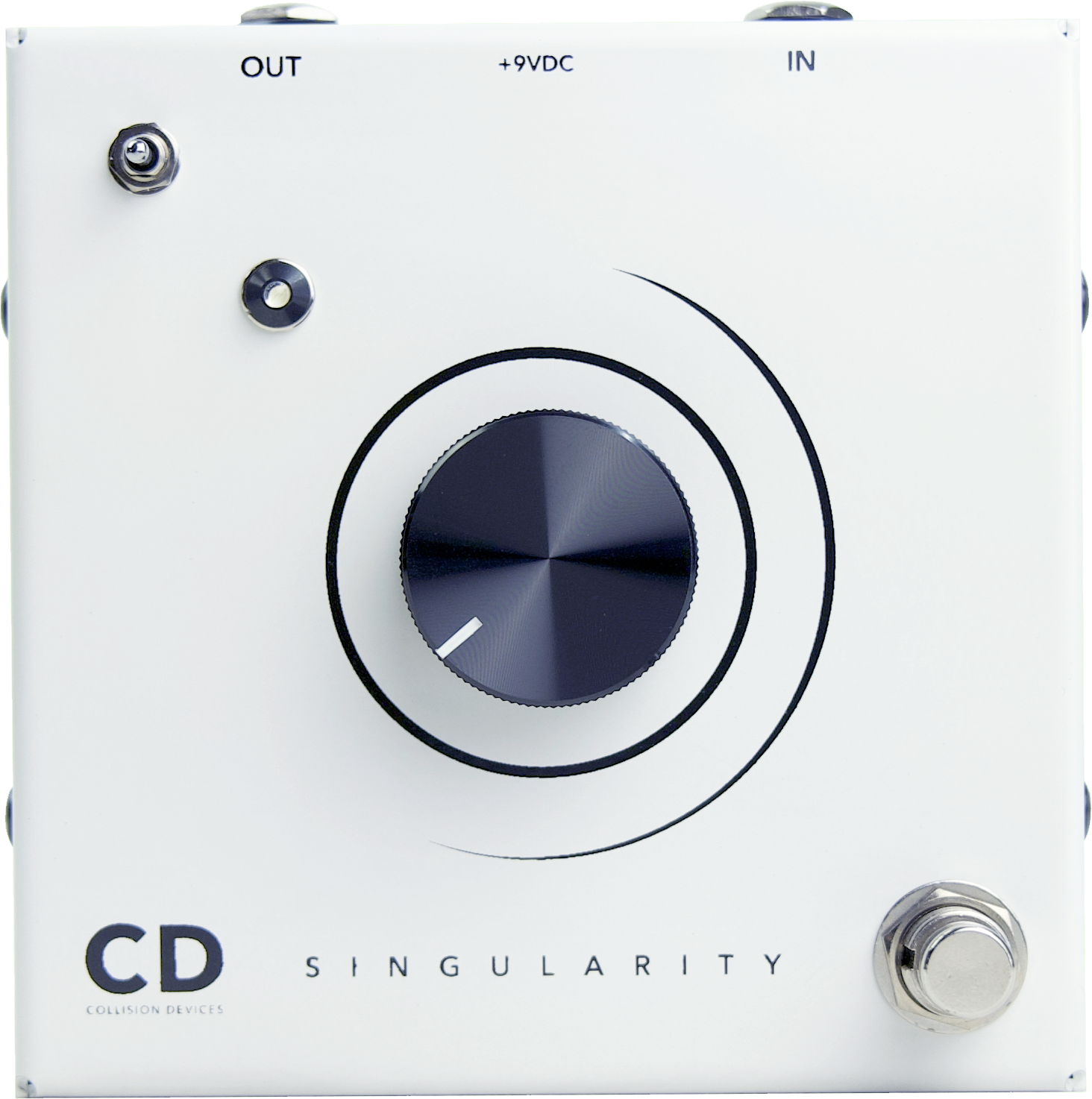 Collision Devices Singularity Fuzz White - Overdrive, distortion & fuzz effect pedal - Main picture