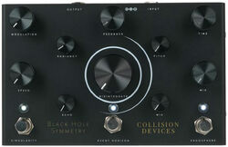 Multieffect for electric guitar Collision devices Black Hole Symmetry Delay Reverb Fuzz