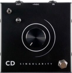 Overdrive, distortion & fuzz effect pedal Collision devices Singularity Black