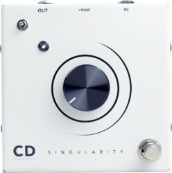 Overdrive, distortion & fuzz effect pedal Collision devices Singularity White