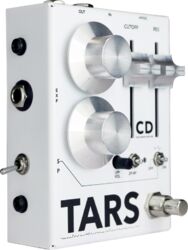 Overdrive, distortion & fuzz effect pedal Collision devices Tars Silver On White