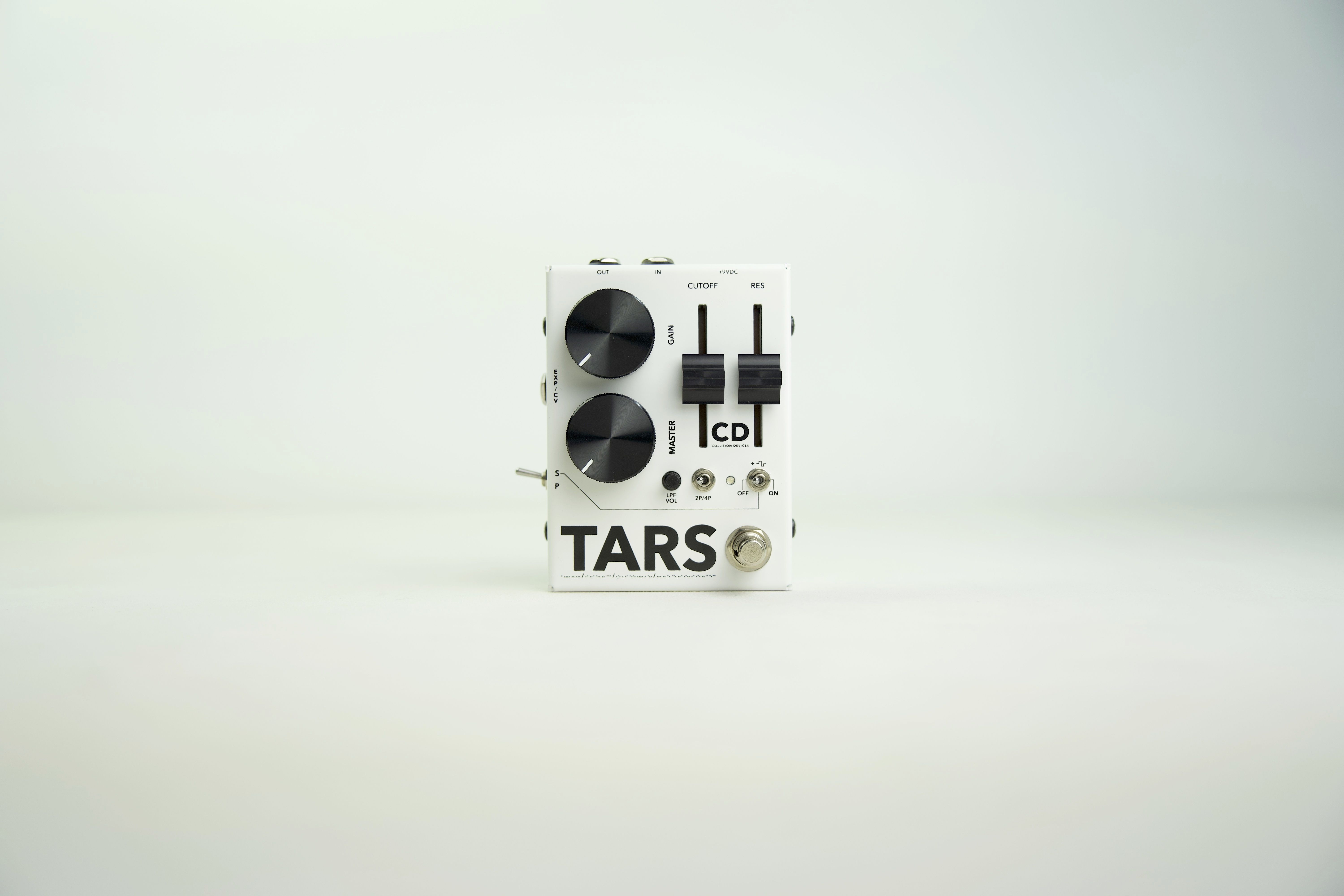 Collision Devices Tars Synth Fuzz Black On White - Overdrive, distortion & fuzz effect pedal - Variation 1