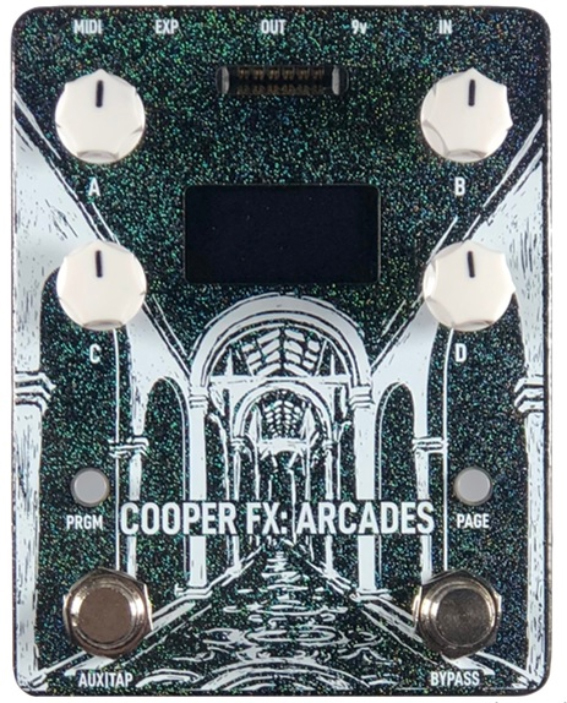 Cooper Fx Arcades Multi-effects Platform - Multieffect for electric guitar - Main picture