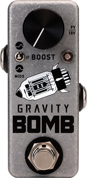 Coppersound Gravity Bomb V2 - Volume, boost & expression effect pedal - Main picture