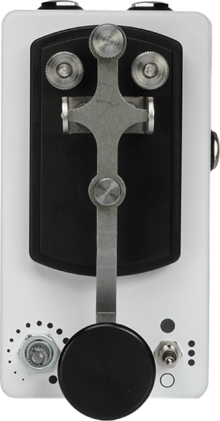 Coppersound Telegraph V2 Alpine White - Volume, boost & expression effect pedal - Main picture