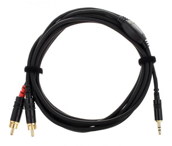 CFY3WMM mini-Jack stereo / 2x XLR male - 3m Cable Cordial