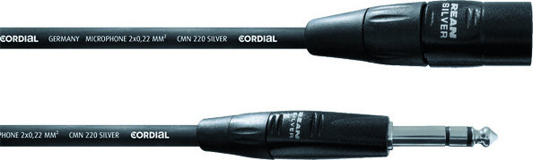 Cordial Cim3mv Xlr M / Jack Stereo - 3m - Cable - Main picture