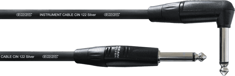 Cordial Jack 6.35mm Cii6pr Droit Coude 6m - Cable - Main picture