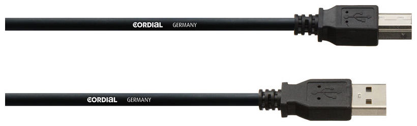 Cordial Usb Noir 1.8m - Cable - Variation 1